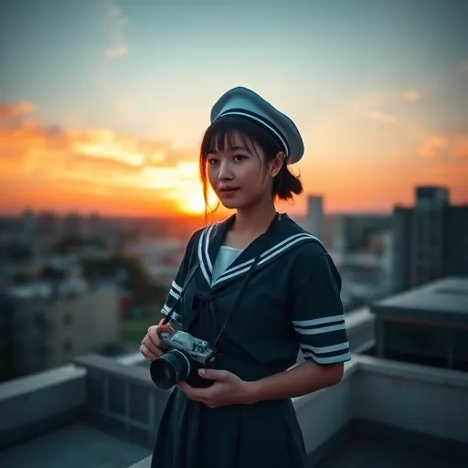 10대 후반 여고생이라면? 교복 세일러복 스타일링 팁 & 주의사항