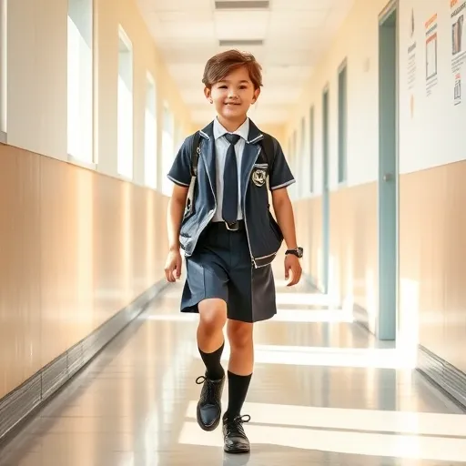 '활동성+편안함' 두 마리 토끼 잡는 스쿨룩스 교복 소재와 디자인 비밀: 2025년 트렌드 반영