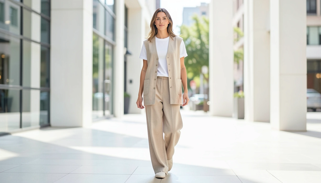 소재별, 디자인별 린넨 베스트의 특징과 활용법