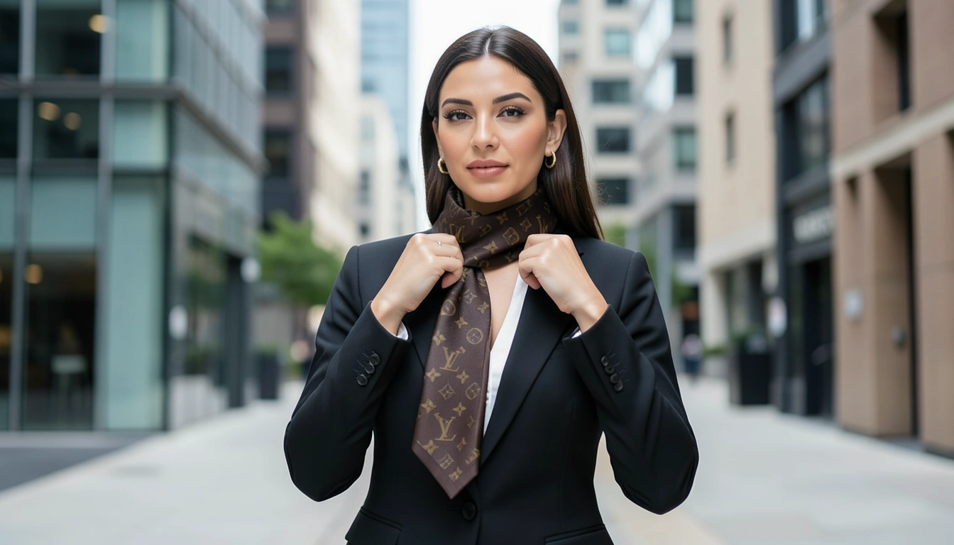 내 스타일을 완성하는 루이비통 스카프 코디법 (활용 & 기능성 추구)